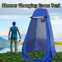 Portable Privacy Shower Tent Outdoor Waterproof Changing Room Shelter for Camping Hiking Folding Beach Toilet Shower Bathroom