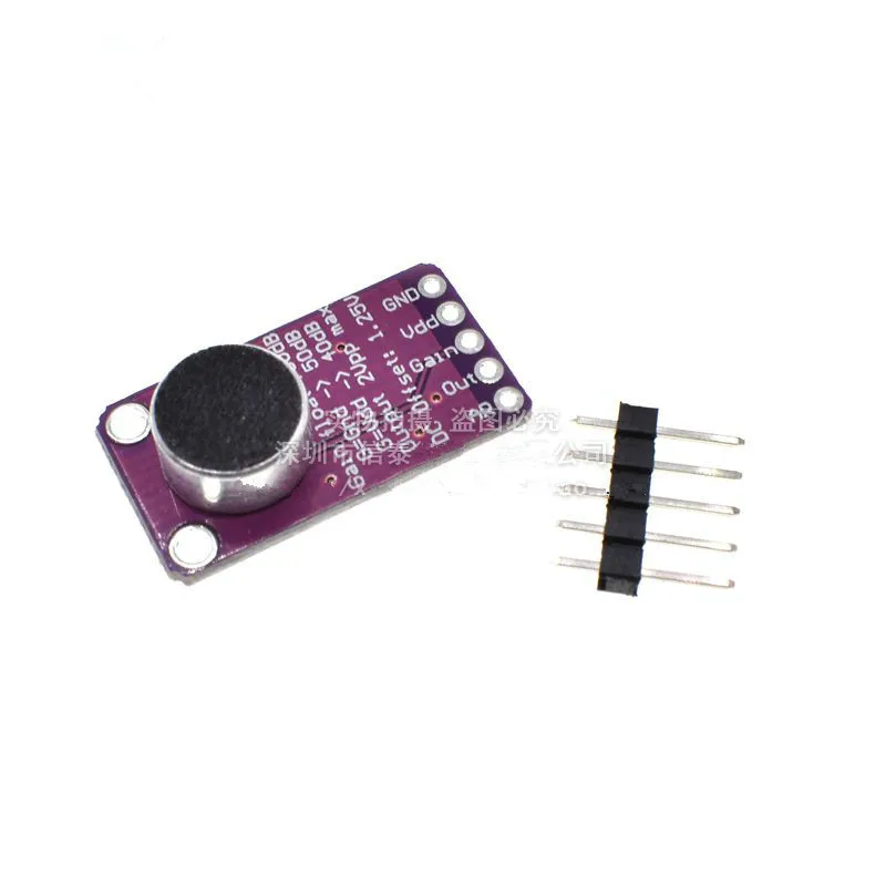 

MAX9814 Microphone Amplifier Module MIC Microphone Sound Amplifier / Microphone Sensor