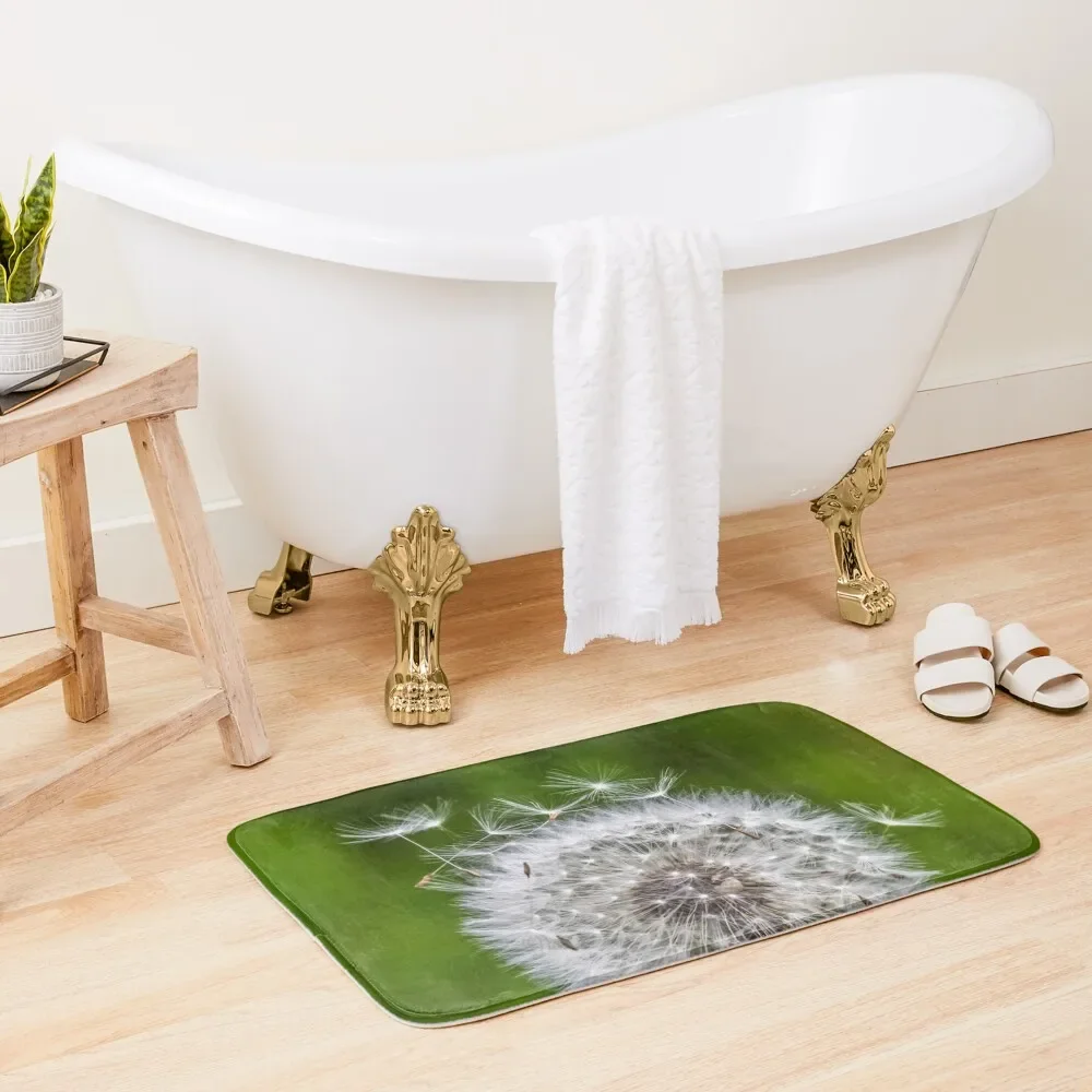 

Gift idea dandelion photo Bath Mat Carpet For Bath Anti-Skid Non-Slip Shower Mat