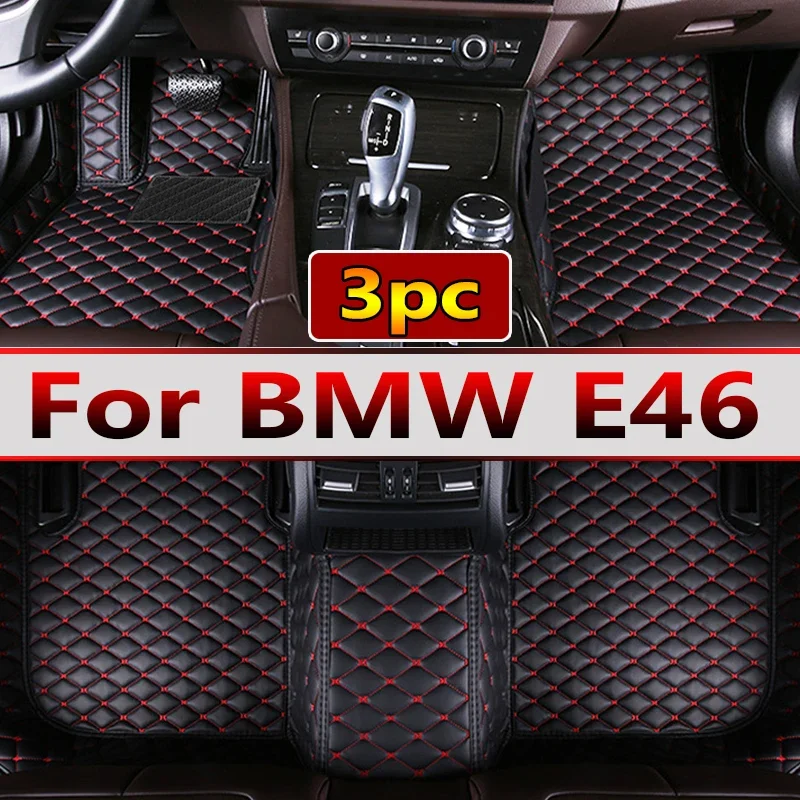 

Car Floor Mats For BMW E46 1998-2004 DropShipping Center Auto Interior Accessories 100% Fit Leather Carpets Rugs Foot Pads