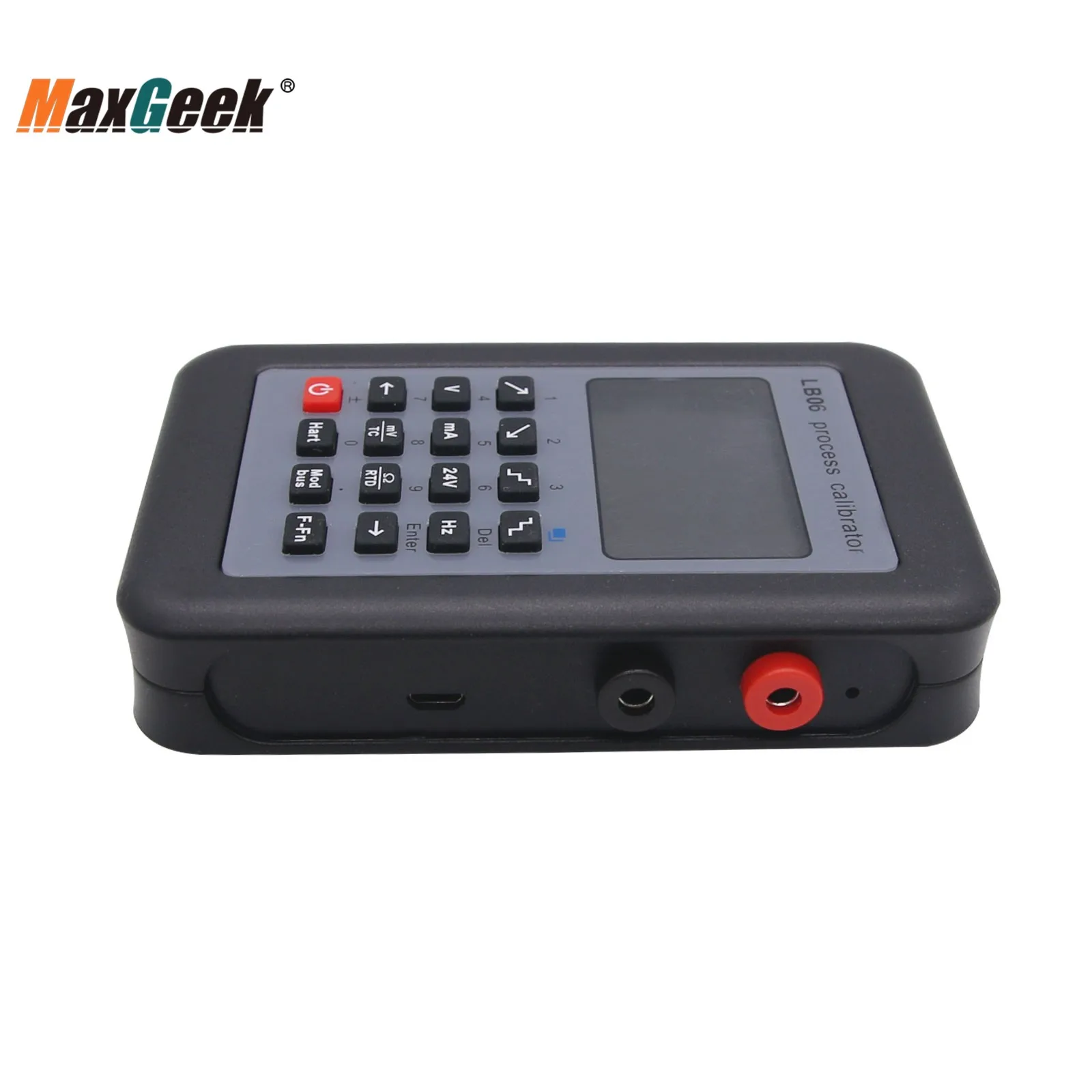 Imagem -04 - Maxgeek-calibrador Multifunções do Processo do Sinal Comunicador do Hart Lb06 Modbus Rtu Pt100 Frequência 420ma 010v Novo