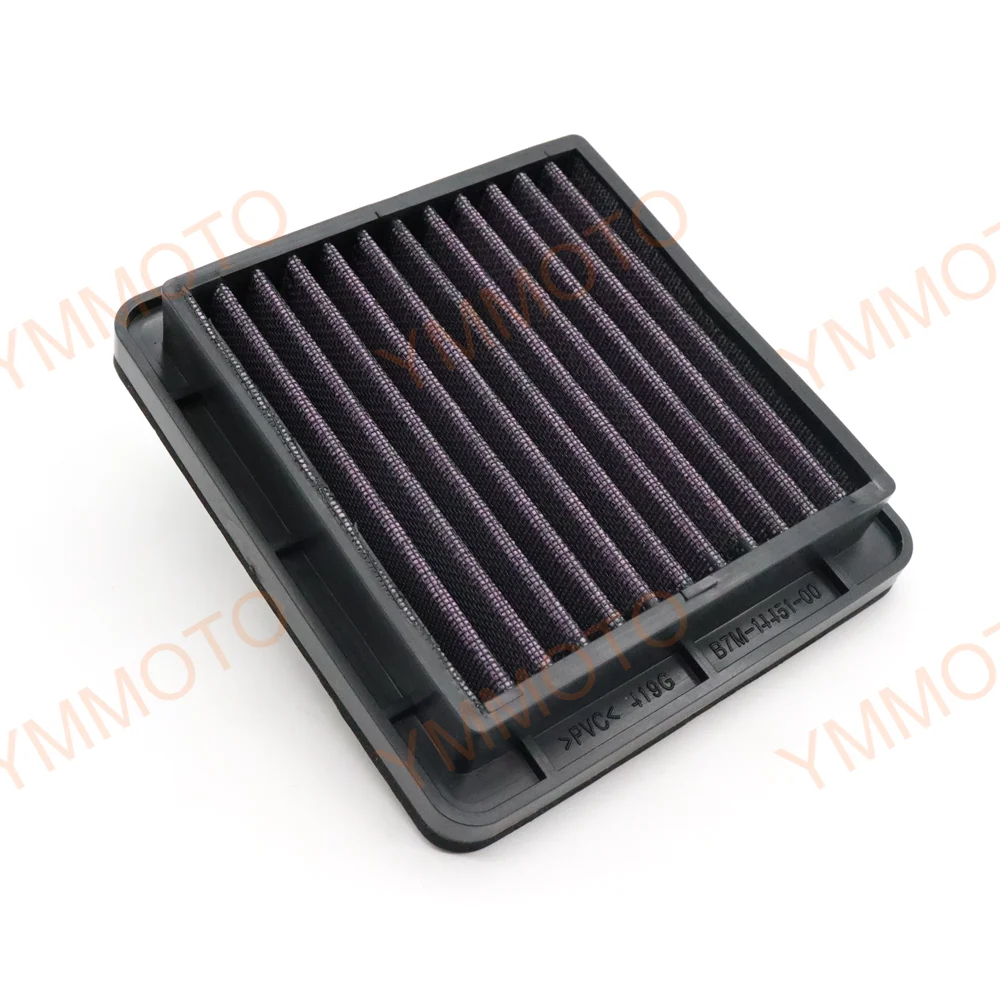 Motorcycle High Flow Air Filter For Yamaha TMAX560 T-MAX560 TMAX 560 2020-2025 2024 2023 2022 2021 Washable Intake Cleaner