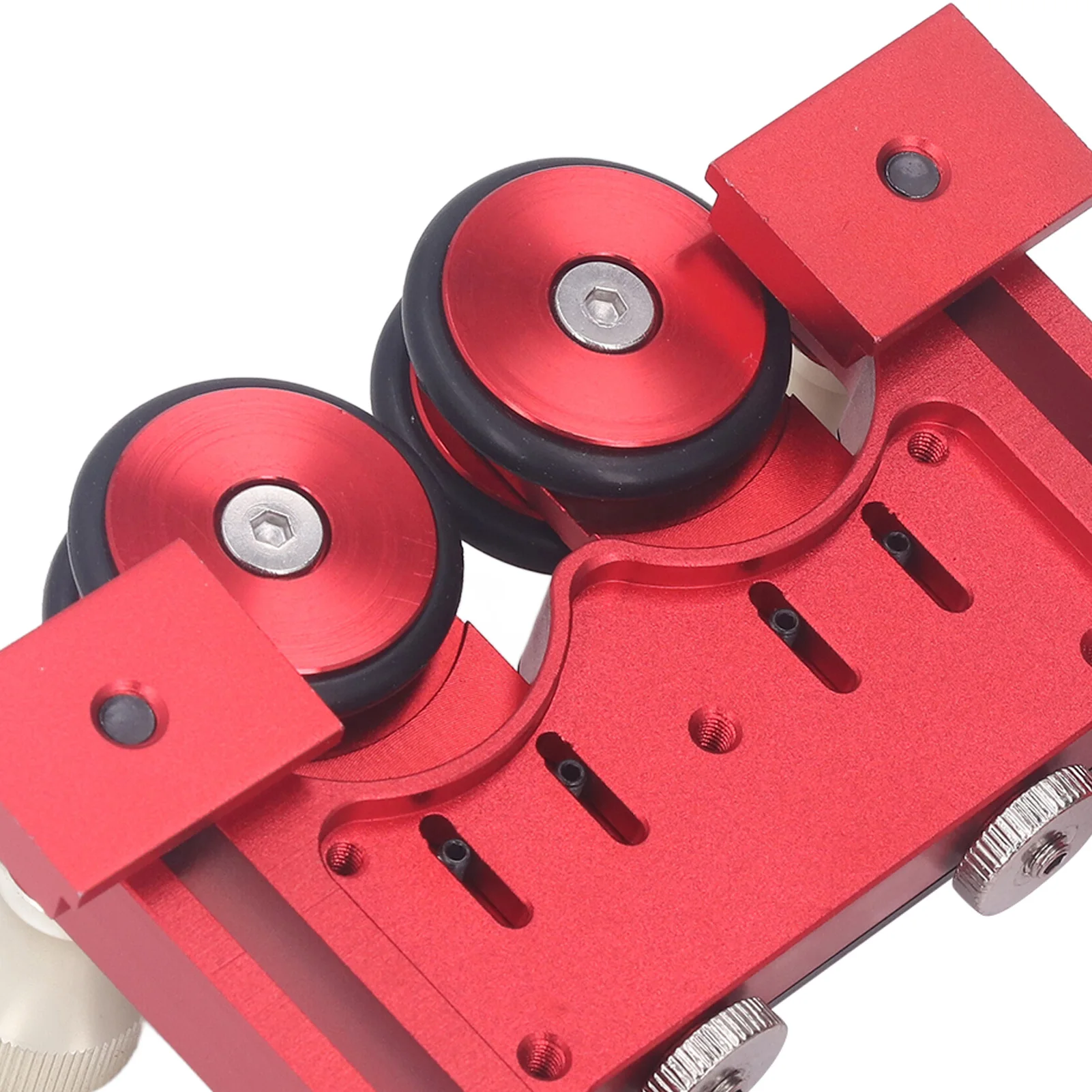 AU Table Saw Stock Roller Woodworking Feeding Roller Adjustable Aluminum Alloy Easy Installation Good Stability for Processing