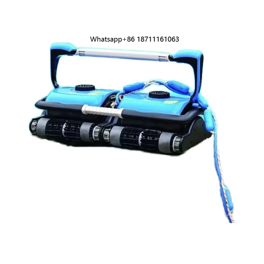 High-quality Automatic Plastic Swimming Pool Robot Outdoor Pool Cleaner with Lithium Battery 110V/220V