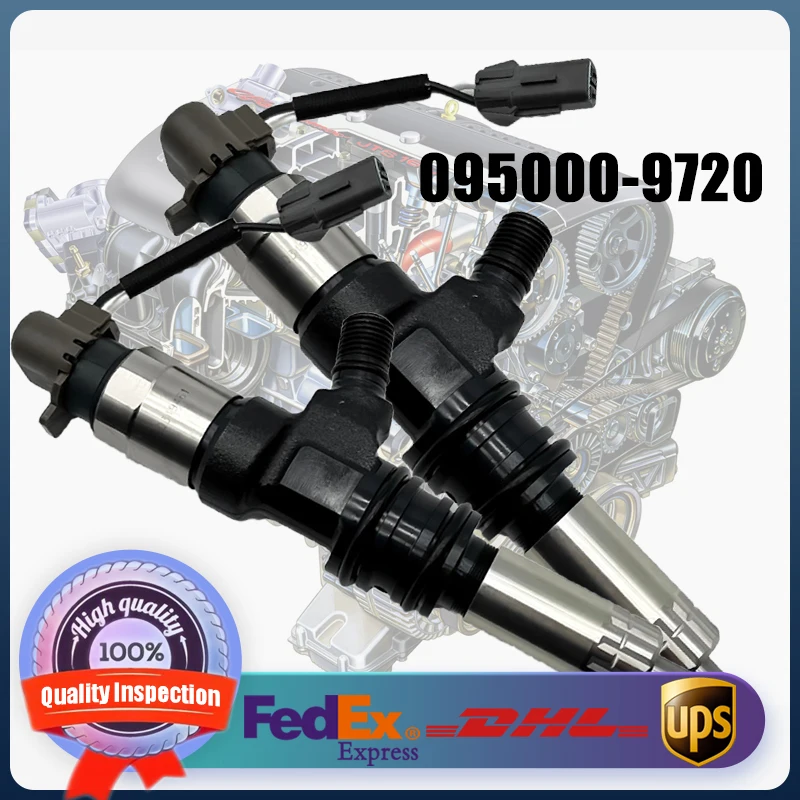 

095000-9720 ME307488 Common Rail Injector Assembly 0950009720 for Mitsubishi Engine 6M60 6M60T Truck Fighter