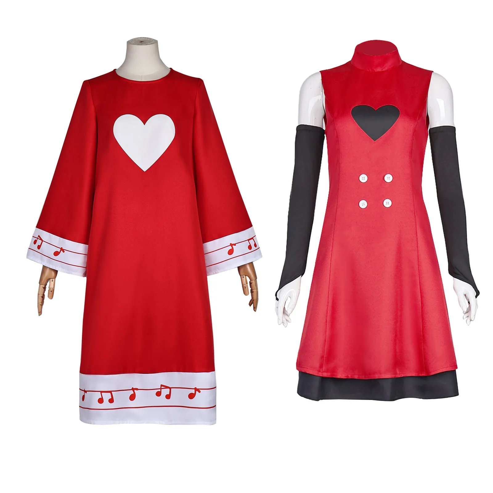 

Hazbin Hotel TV Series Costume, Dress For Charlie Morningstar, TV Set, Devil Vox.