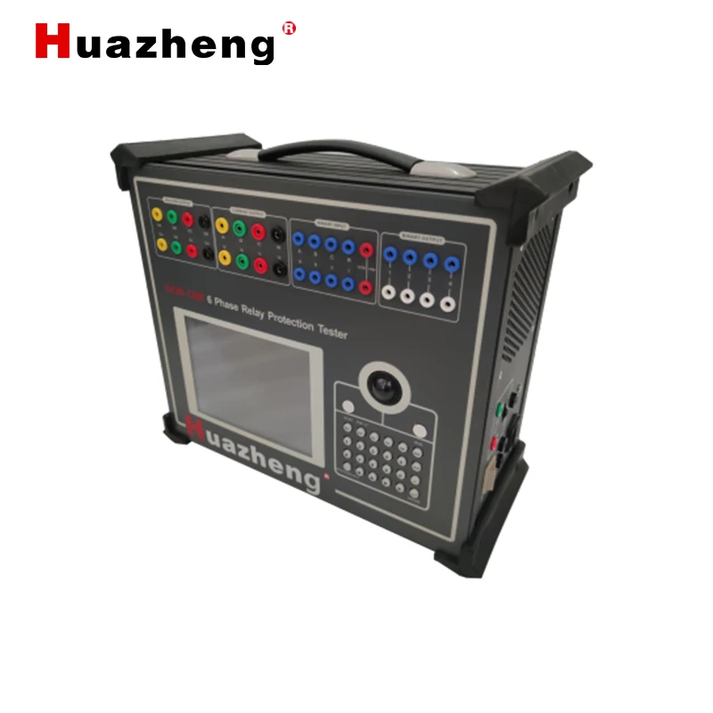 HZJB-1200 Power Grid Substation Smart Testing Equipment Six Phase Secondary Protection Relay Test Set