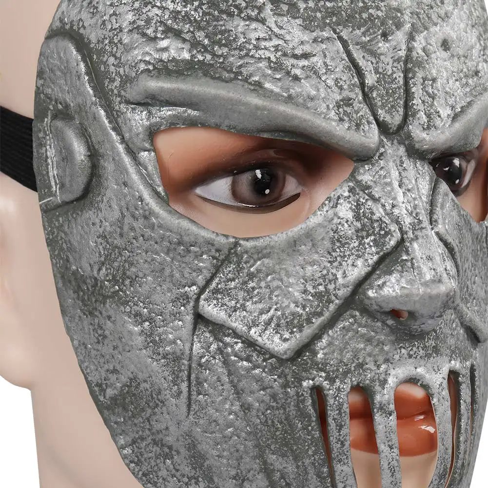 Mick Cosplay Maske Band Slip Rolle Knoten Kostüm Zubehör Joey Maske Jordi son Latex Kopf bedeckung Männer Halloween Maskerade Helm Requisite