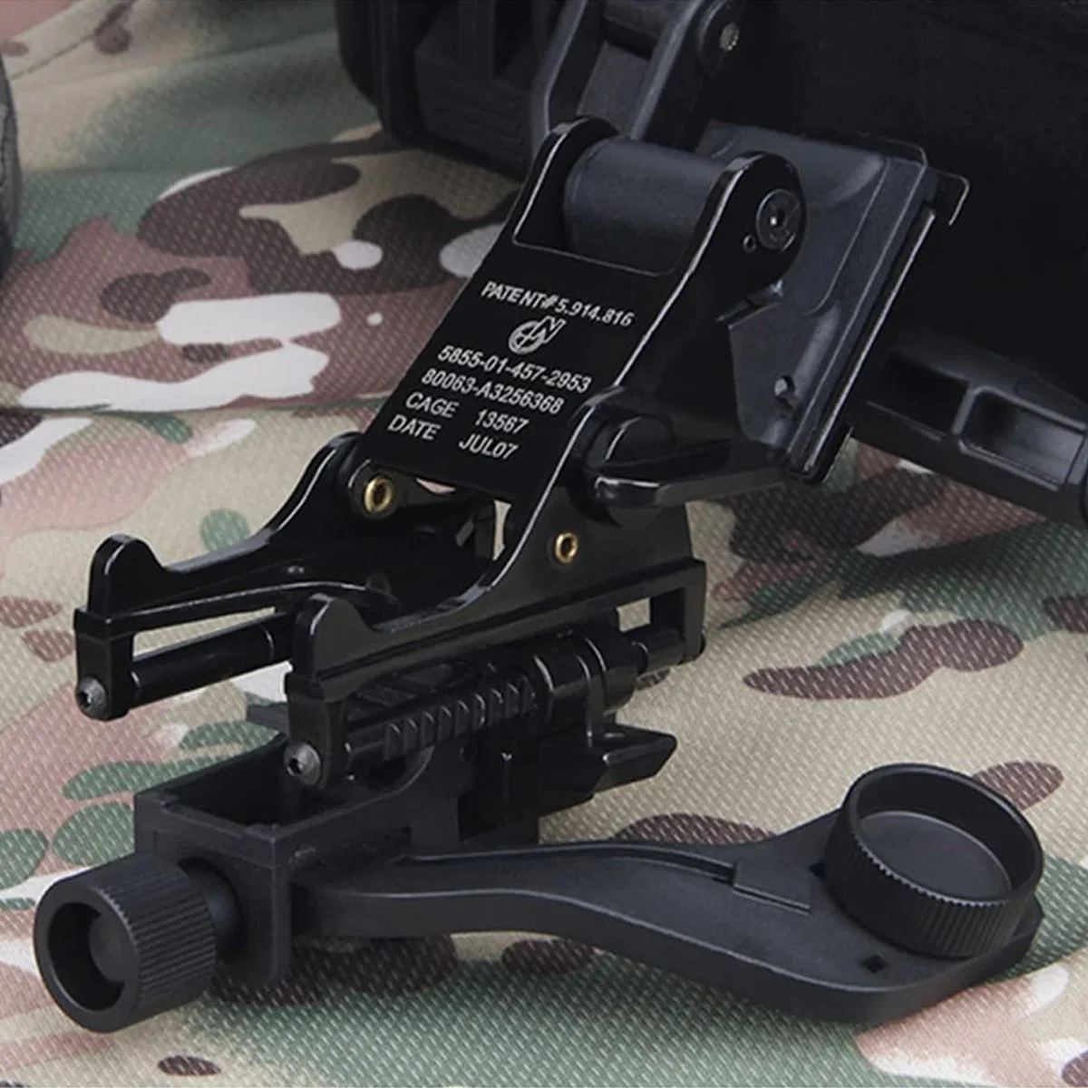 PVS 14 جبل نظارات الرؤية الليلية NVG جبل تتوافق J الذراع الكركدن جبل ل الكركدن NVG PVS-14/PVS-7 الخوذات المعادن تصاعد قوس