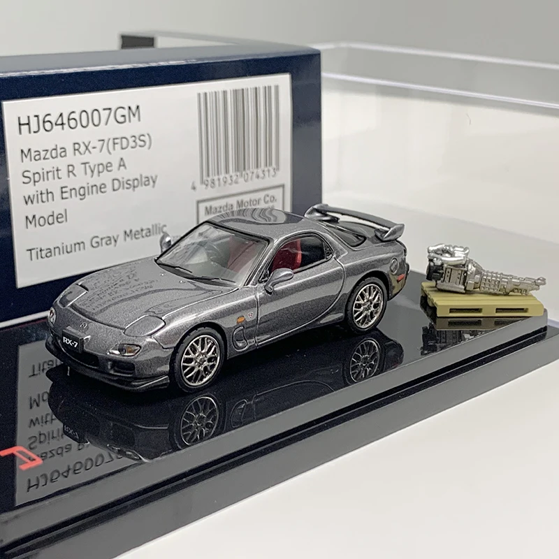 ホビージャパン-1-64-マツダ-rx-7-スピリットr-タイプa-合金製ダイキャストカー＆車両-カーモデル-ミニチュアスケールモデルカー-コレクション用