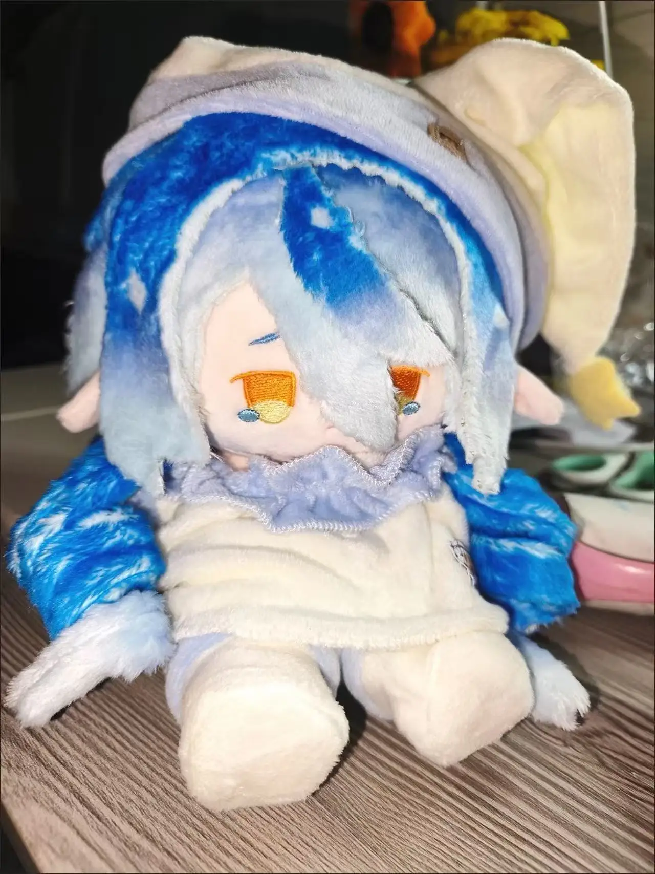 

Stuffed Animals Game Genshin Impact Layla Themed 20cm Cotton Doll Toys Fan Merchandise Children Adults Collectible Cotton Gifts