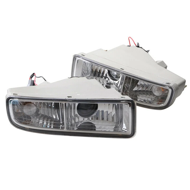 

Front Bumper Fog Light Driving Lamp Set 1 Pair Left& Right Halogen For Lexus Lx470 81040-60020 1998-2007