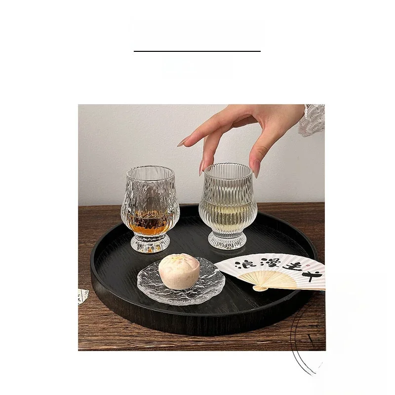 European Style Crystal  Whiskey Cup Thick Bottom Snifter for Aroma Drinking Premium Quality Cocktailware