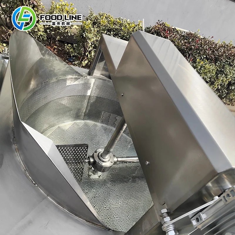 Easy Operation Stainless Steel Commercial Electric Heating Deep Fryer