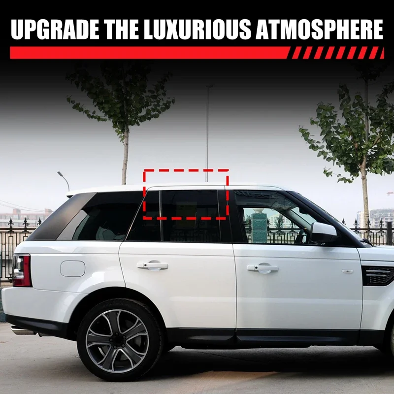 

For Range Rover Sport 2005-2013 Aluminum Alloy Car Rear Side Window Ventilation Panel Decoration Modification Car Accessories