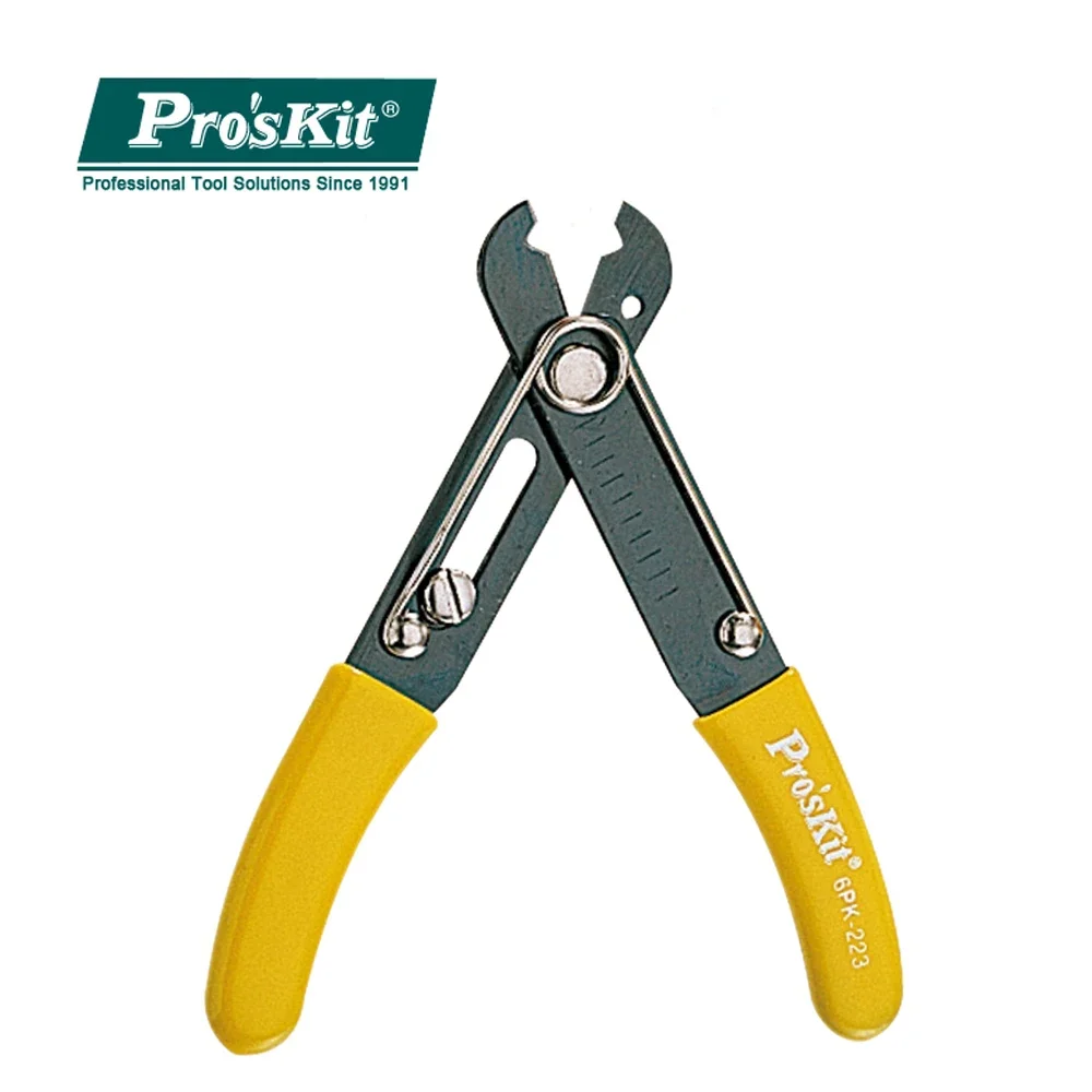 Proskit-alicate Ajustável para Decapagem de Fios 6pk-gamer Ferramenta para Decapagem de Cabos 0.54.0 mm com Função de Corte