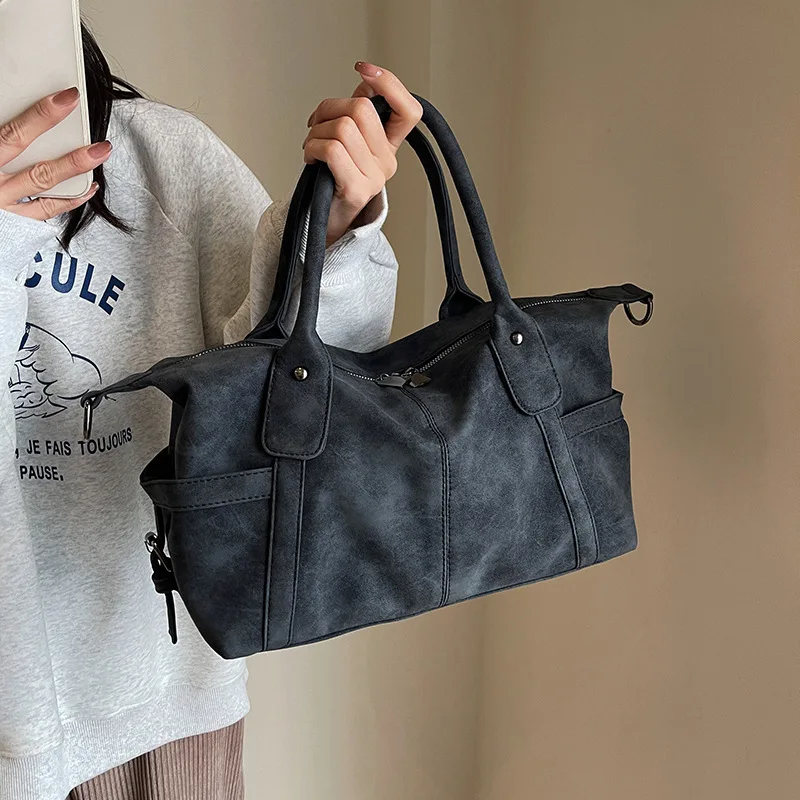 

Tote bag large capacity women's high-end sense shoulder bag casual crossbody women's versatile hand-held armpit bag ita bag