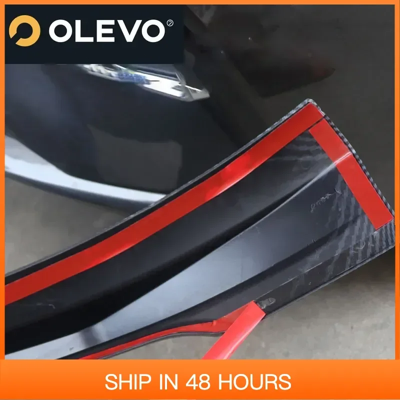 

New For Geely Emgrand 2022 2023 2024 2025 Front bumper protection angle ABS material exterior protective component