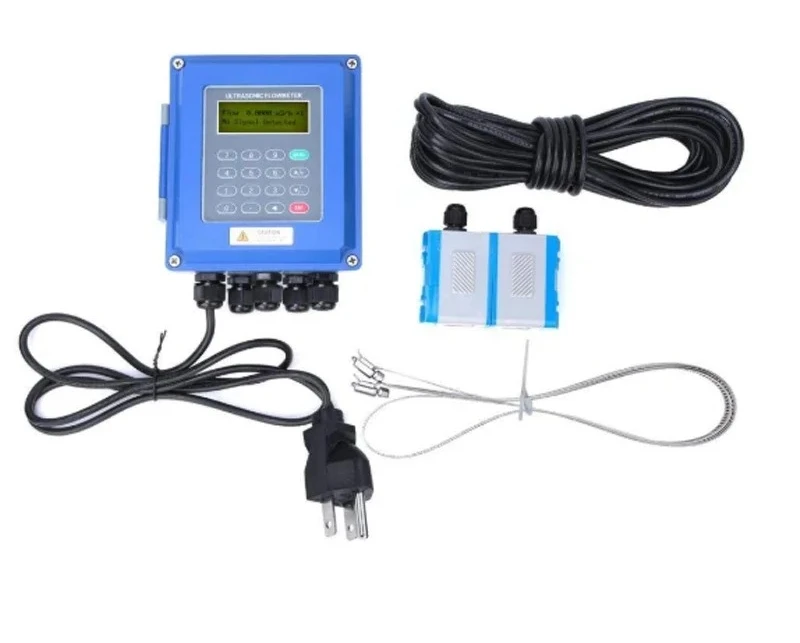 TUF-2000B Fixed Ultrasonic Flow Meter Wall-Mounted Process Monitoring BTU Meter for Accurate Flow Measurement