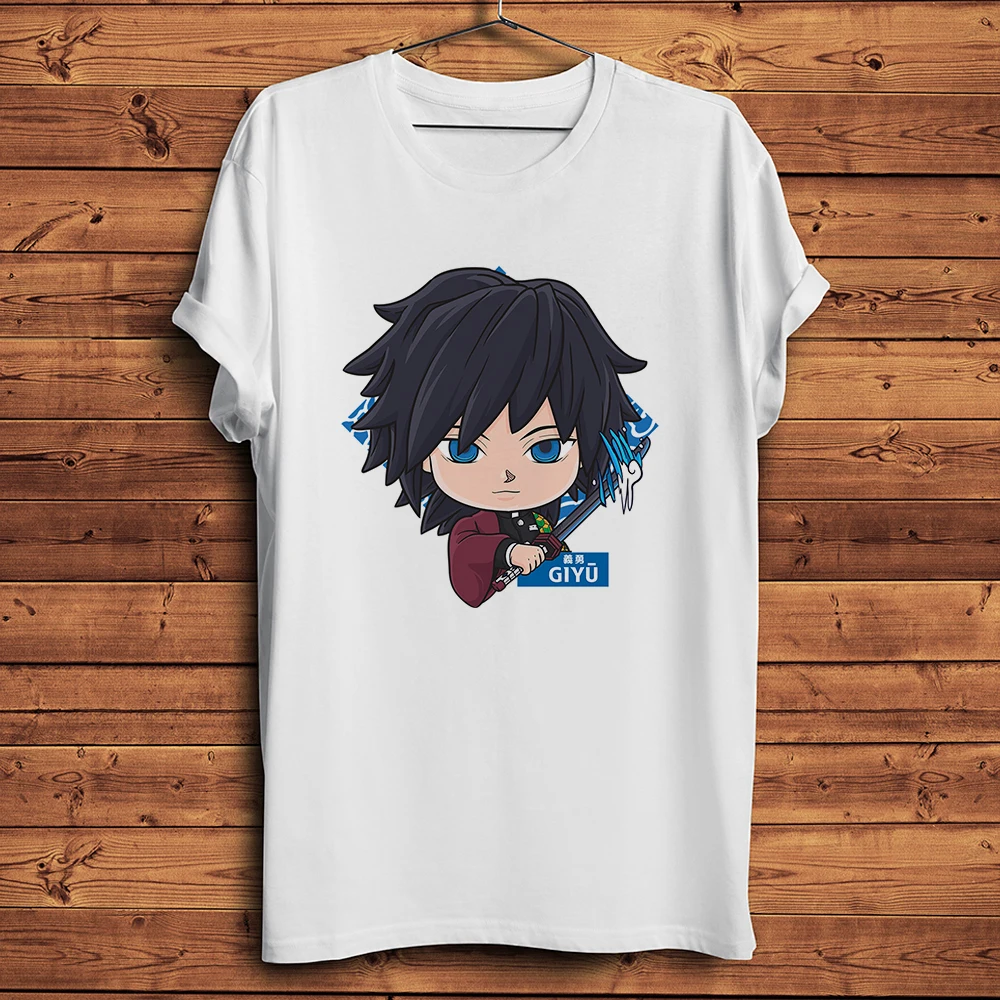 Water Pillar Tomioka Giyuu,funny anime tshirt,short sleeve t-shirt,white, casual,unisex streetwear tee