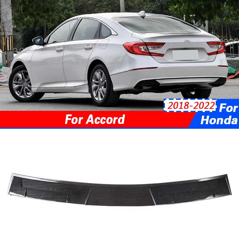 High Quality Rear Roof Wing Spoiler Wing Refit Trim Diffuser For Honda Accord 2018 2019 2020 2021 2022 Car Accessories