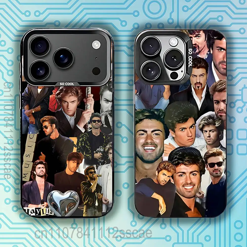 

G-GeorgeS Singer Michael-ES Phone Case For iPhone 17,16,15,14,13,12,11,Pro,Max,Plus,E,Air,Mini Anti Fall Black Bumper