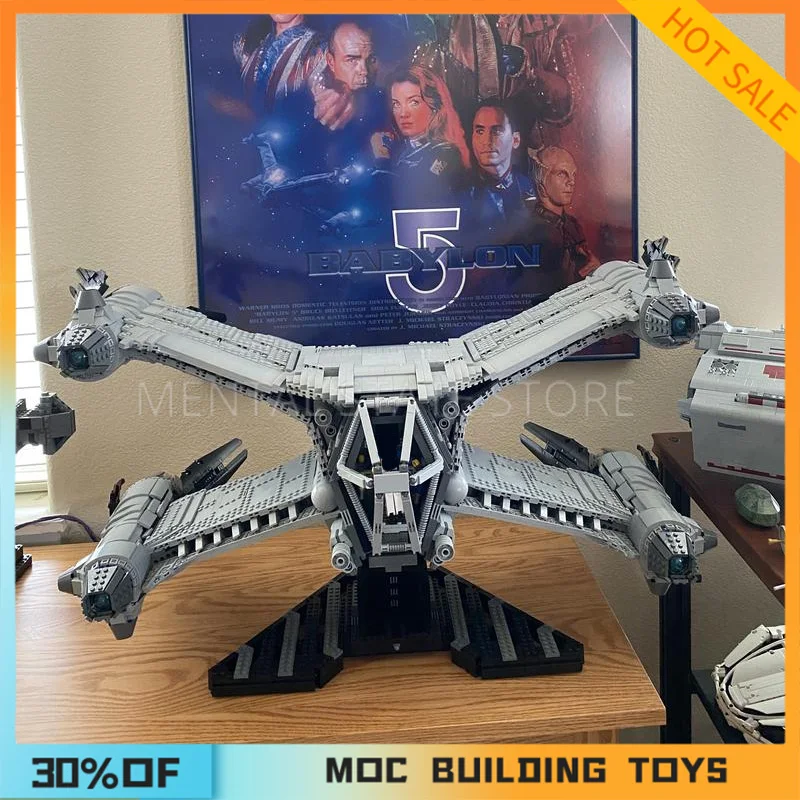 [7848PCS] Angepasst MOC starfighter Kreative Bausteine Set STEM Pädagogisches Spielzeug DIY Bau Modell Kit Geburtstag Geschenke