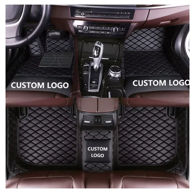 

Factory Single-Layer Car Mats Environmental Protection Material Luxury Waterproof Add Logo Car Mats 4 Pieces