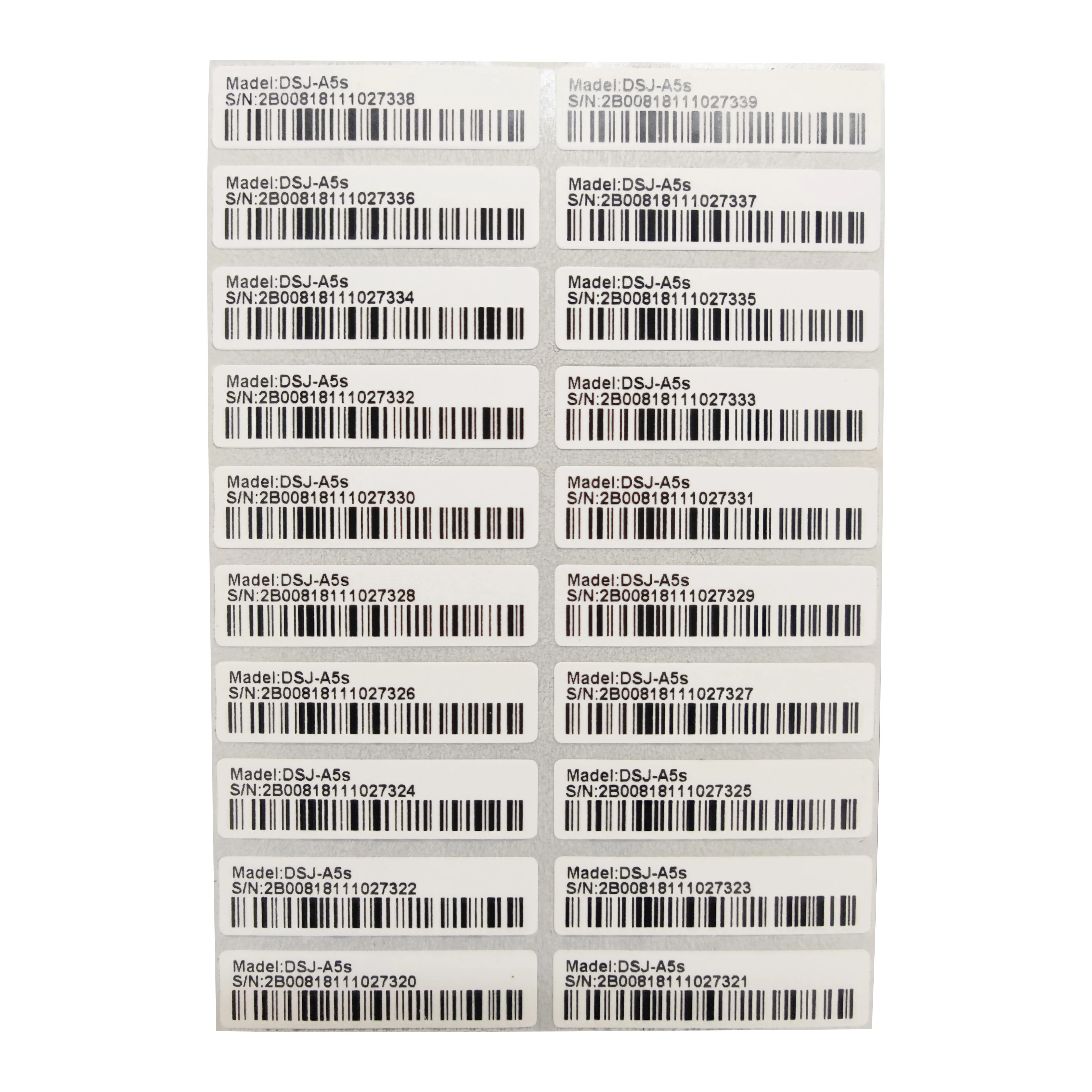 100PCS protection warranty sticker 1.57