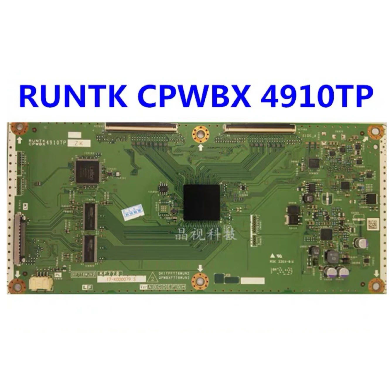 

New CPWBX RUNTK4910TP ZK QPWBXF778WJN2/JN3 T-CON Board LCD TV Repair and Replacement Parts 4910TP for 40 inch 60 inch 70 inch 80