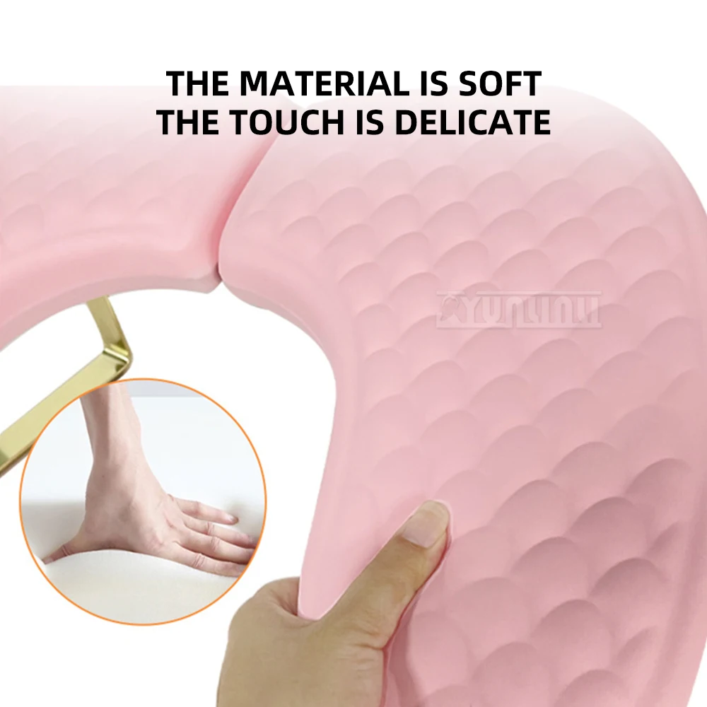 

U-образная подушка для маникюра из искусственной кожи с дизайном бабочки, поддержка рук