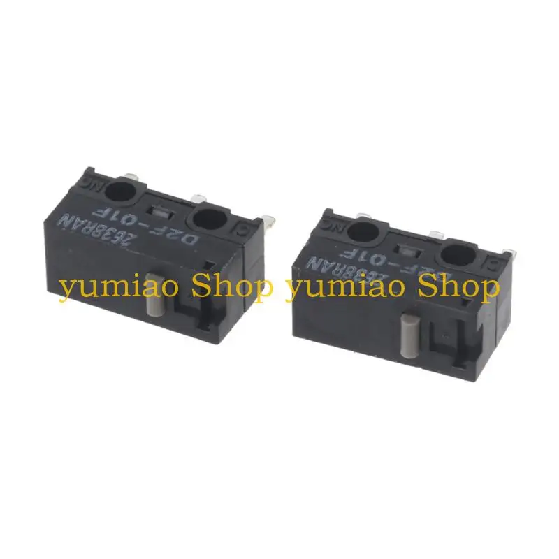 587B 2PCS Authentic D2F-01F 0.7N Mouse Microswitch with 0.7N Force for G502 GPW Mosue