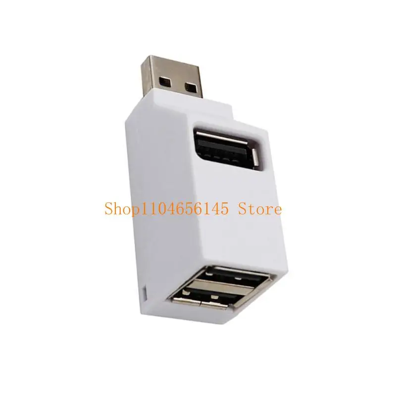 5AsD USB2.0 Hubs Splitter 3 Port Expander für Laptop -Auto -Tablettenluft