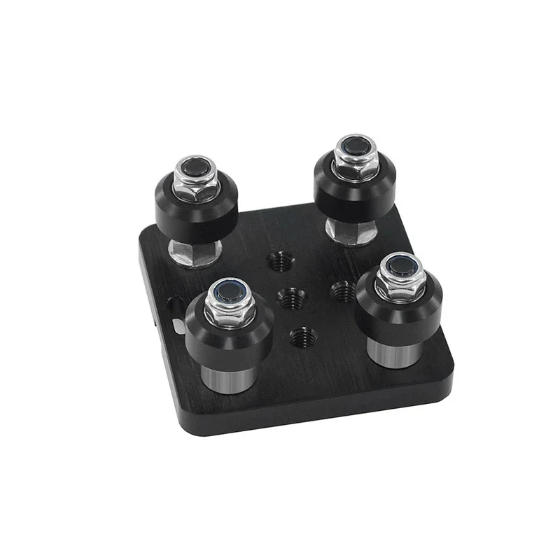 Openbuilds V Slot Wheel Pulley Slide Plate Kit Smooth Sliding For 2020 2040 Aluminum Profile 3D Printer Gantry Platform Parts