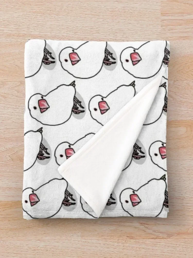 لطيف الأبيض جافا سبارو رمي بطانية أشعث هدايا عيد الميلاد بطانيات ناعمة متعددة الأغراض