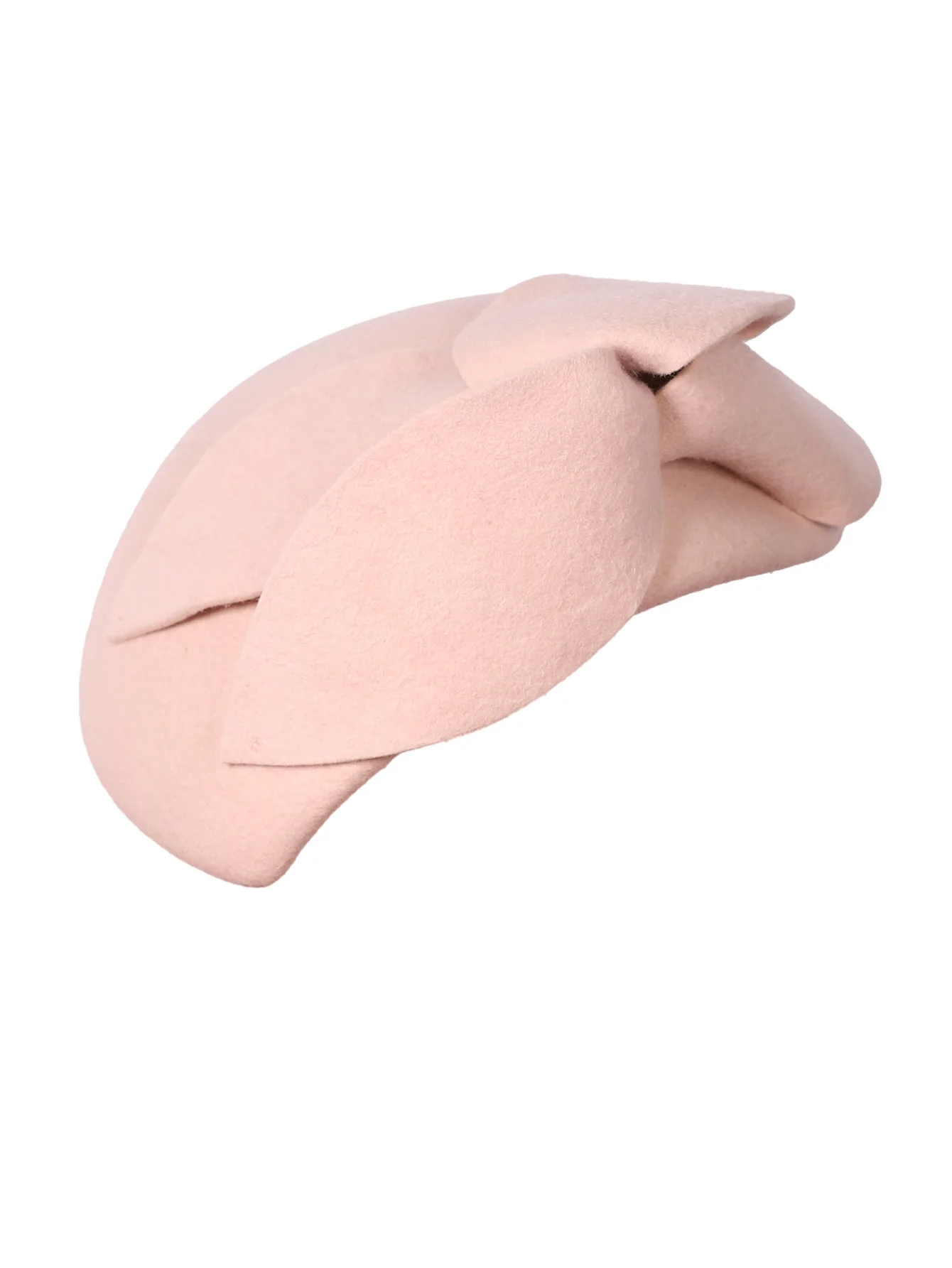 FS 100 % Wollfilz-Fascinator für Damen, Damen, Hochzeit, Fedora, Kirchenhüte, grüne Blumen-Baskenmütze, Mütze für Damen, Teeparty, Pillbox-Hut – Detail 4