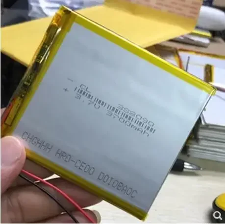 Bateria de polímero de lítio 3.7V bateria doméstica para Tablet PC de 7 polegadas 408090   Poste 3000mAh 3,7V