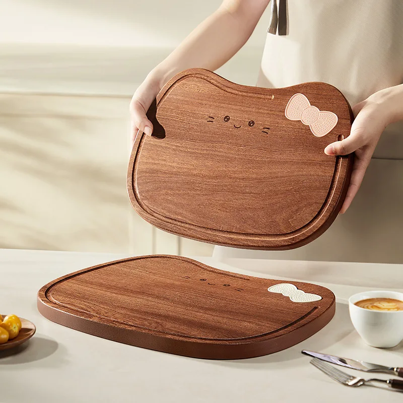 

Антиплесная и антибактериальная кухонная бытовая пищевая двухсторонняя разделочная доска для фруктов и дополнительных продуктов, деревянная доска для кемпинга