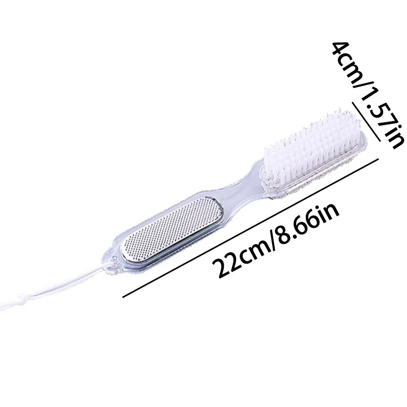 Lime remodelée pour les pieds à la main, pédicure pour les callosités des pieds du côté du talon, soins des talons, meulage, outils de brosse exextensibles, 1 pièce