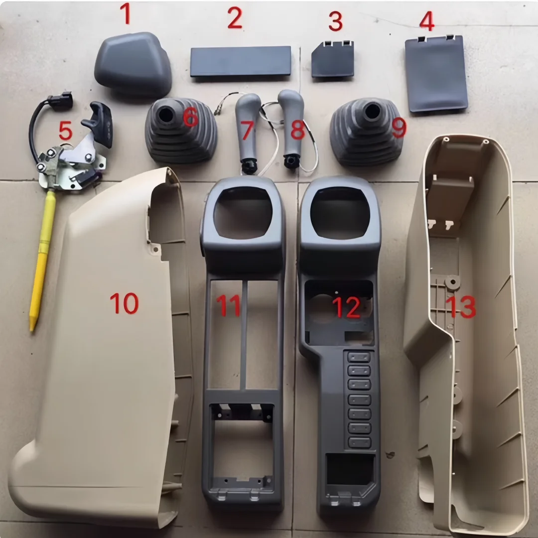 Excavator Carter E312B/320B/330B/336B lever handle armrest box interior panel decorative shell high quality