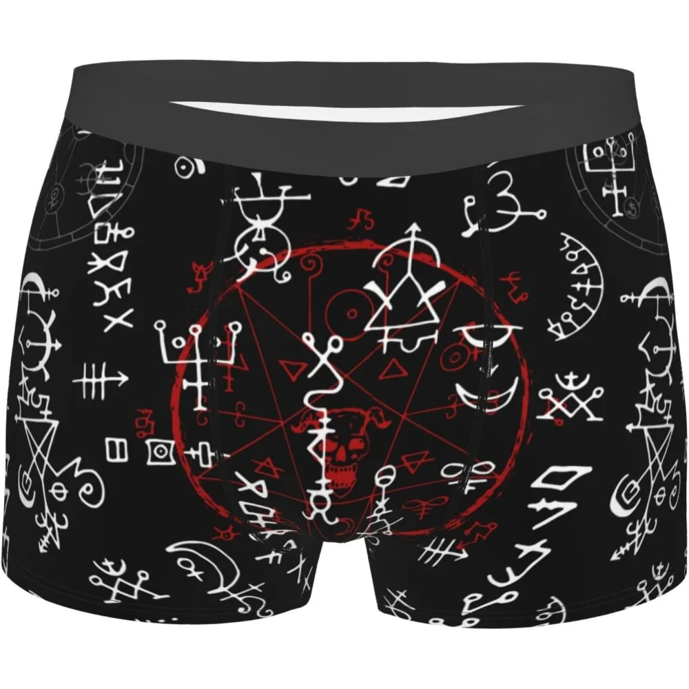 

Men'S Underwear Magic And Alchemy Signs Underwear For Men Gift Workout Boxer Shorts With Elastic Waistband Mens Boxers Shorts