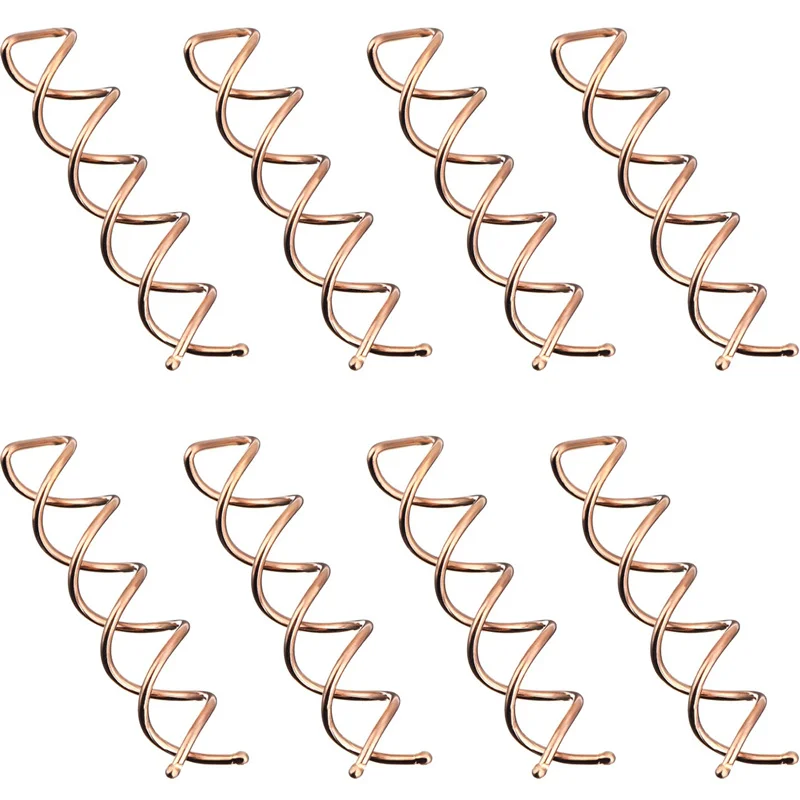 10pcs Women Hair Clip Bobby Pin Comb Spiral Twist Stick Head Accessories Headdresses Headwear Fashion Korean Summer Jewelry