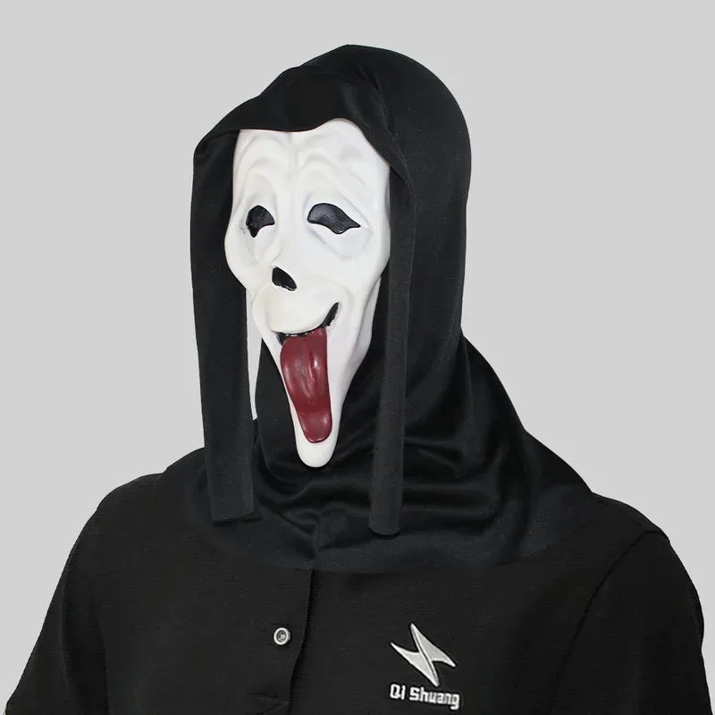 الصراخ فيلم كامل الوجه اللاتكس الرعب شبح قناع القاتل تأثيري حلي الدعائم لوازم الحفلات اكسسوارات احتفالية om[8 #5