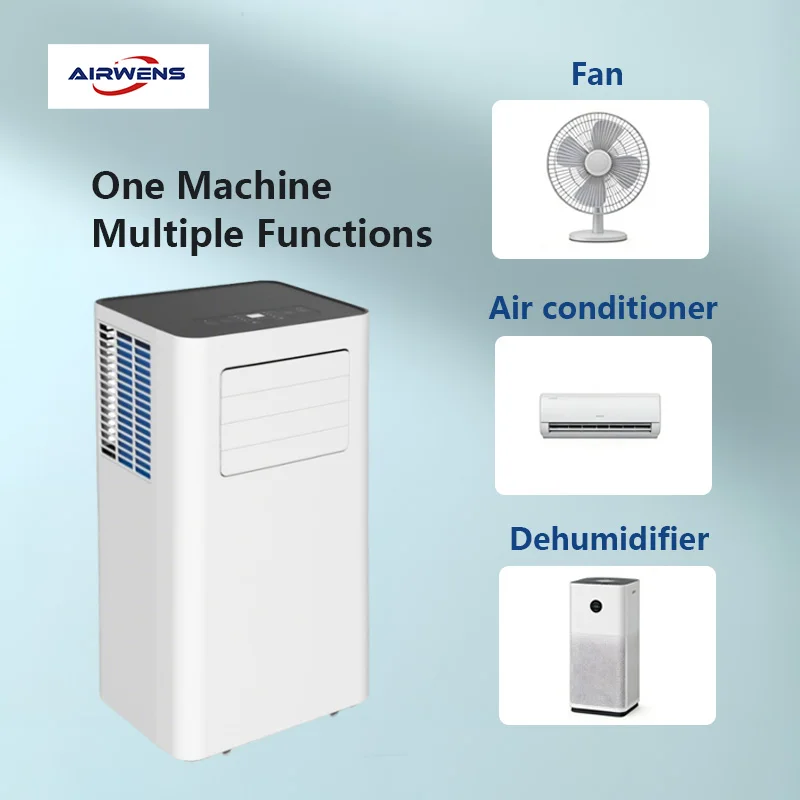 Airwens 9000BTU Cooling Only Portable Air Conditioner For Hotel & Home & Commercial