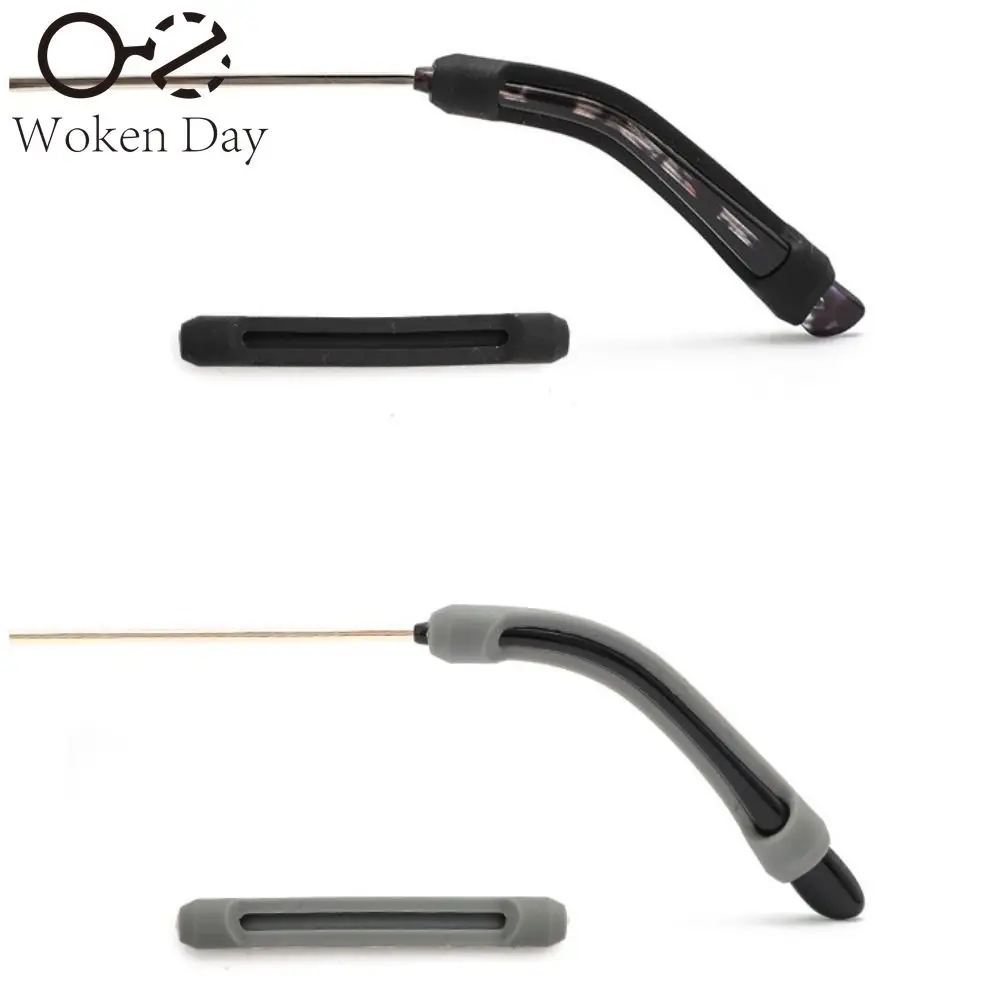 

1 Pair Silicone Glasses Anti-slip Sleeves Comfort Elastic Anti Slip Ear Hook Replacement Rubber Sleeve Eyeglasses Grip