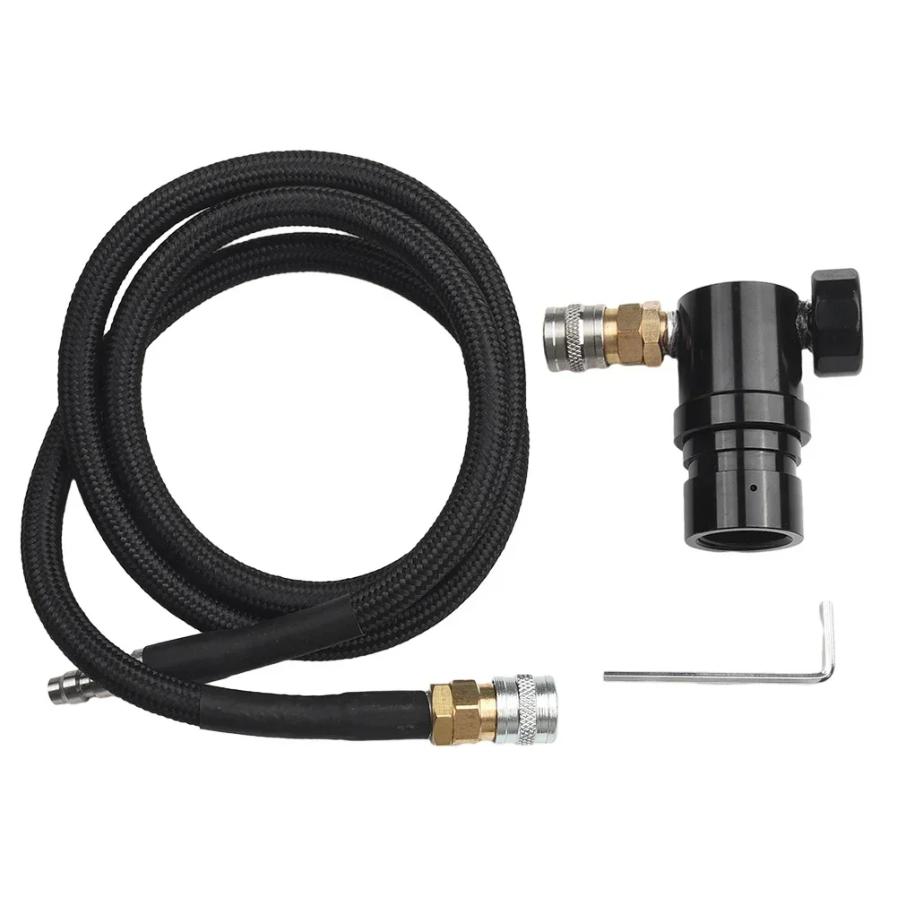 HPA Cro MR GEN2 Regulator With American's Foster Coupler Remote Hose Output 20psi To 200psi High Pressure Tools