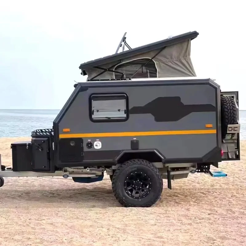 Customized Intelligent Environment-friendly Travel Mini off Road Overland Camping Van Rv Camper Trailer Good Quality