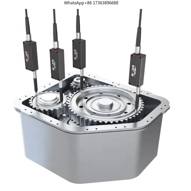 BOJKE Laser Contact Displacement High Accuracy Digital Contact Distance Sensor Head 30mm-400mm Sensing Range IP67 Protection