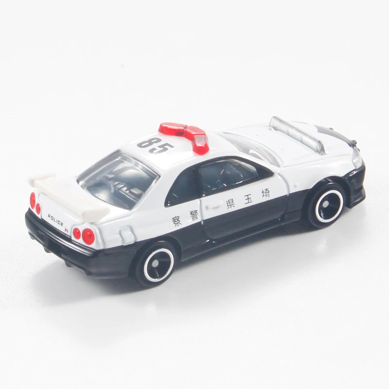 Takara Tomy Tomica 1/62 Mini Diecast Alloy Model Car Toys Nissan Skyline GT-R Police Automobile Gifts for Teenagers #1