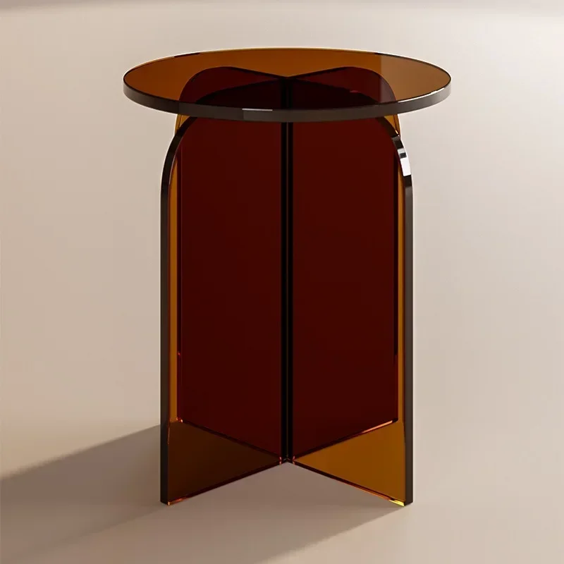 Light  Style Transparent Acrylic Makeup Chair Can Be Used As A Stool In The Living Room Bedroom Simple Chair Makeup Stool